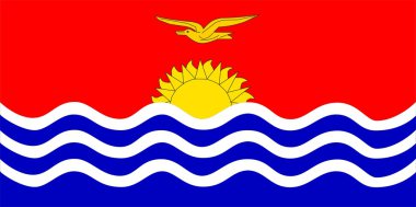 kiribati Cumhuriyeti bayrağı