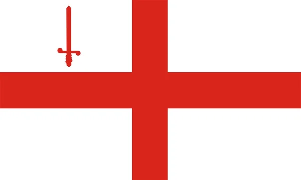 Σημαία του Λονδίνου — Φωτογραφία Αρχείου