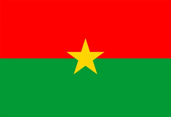 Burkina faso zászló — Stock Fotó