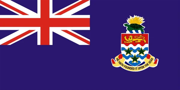 Kajmán-szigeteki zászló — Stock Fotó