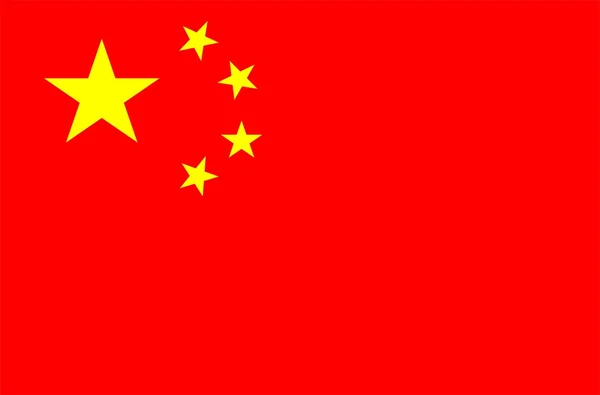 Bandiera cinese — Foto Stock