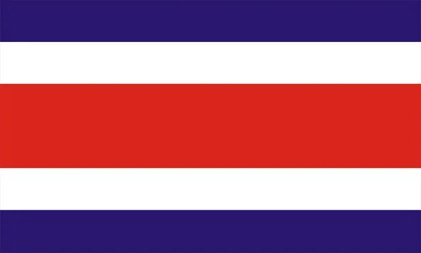 Flag Of Costa Rica — Stock Photo, Image
