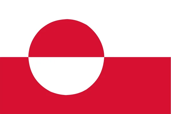 グリーンランドの旗 — ストック写真