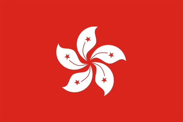 香港国旗 — 图库照片
