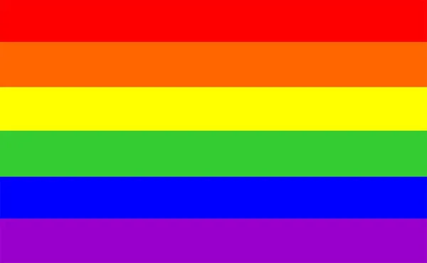 Schwulenflagge — Stockfoto