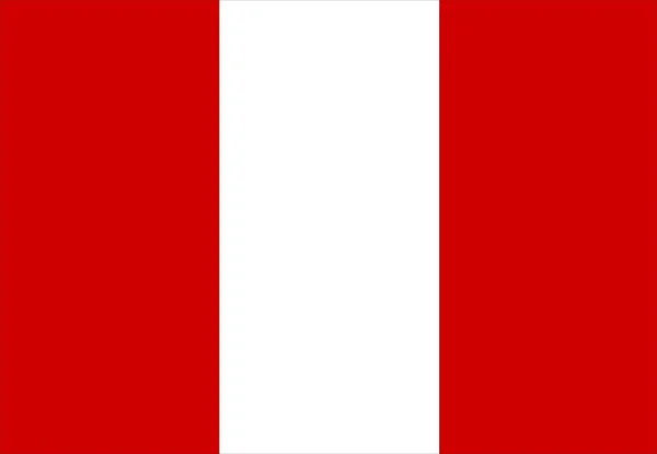Peru bayrağı — Stok fotoğraf