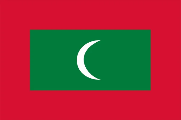 Vlajka Malediv — Stock fotografie