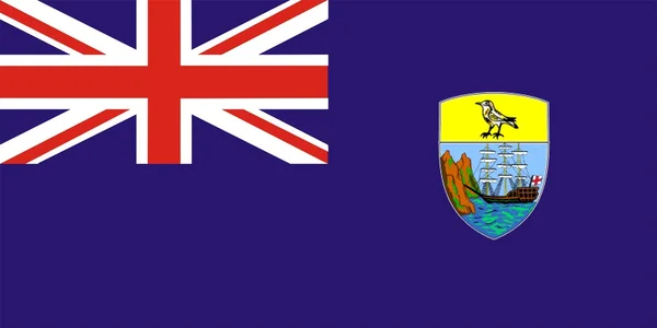 Saint Helena Flag — Stock Photo, Image