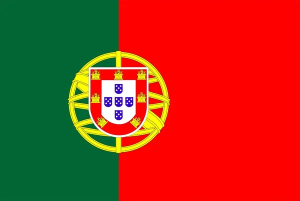 Flag Of Portugal — Stock Photo, Image
