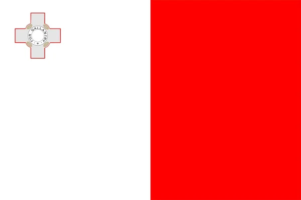 Bandera de SamoaMalta bayrağı — Stok fotoğraf