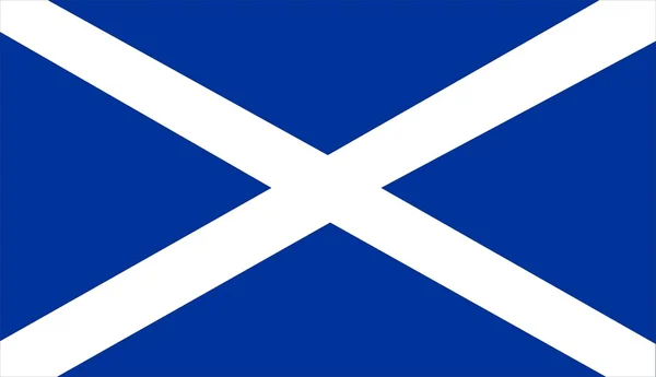 Flagge von Schottland — Stockfoto