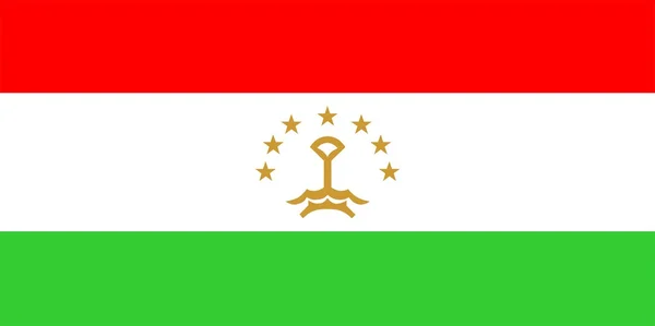 Flag Of Tajikistan — Stock Photo, Image