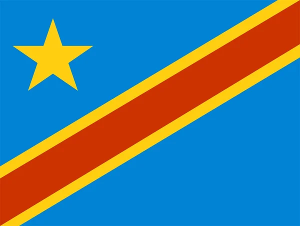Zaire Flag — Stock Photo, Image