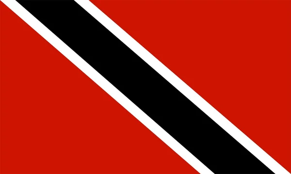 Тринідад і Тобаго Прапор — стокове фото