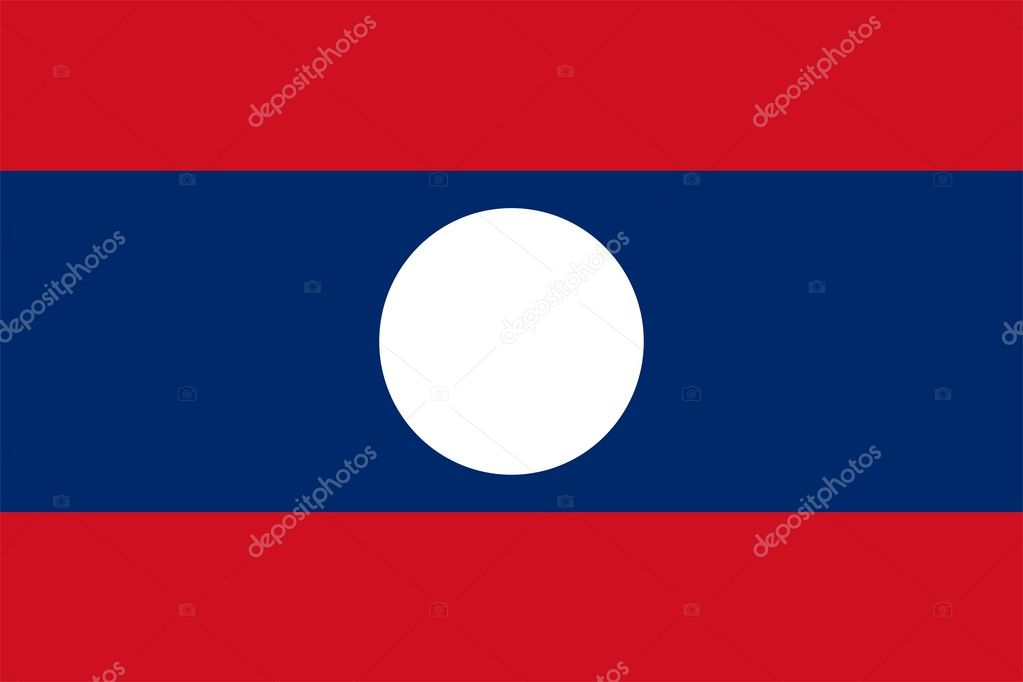 Laos Flag Stock Photo by ©tony4urban 1919008