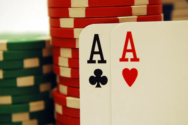 Two Aces — Stock Photo, Image