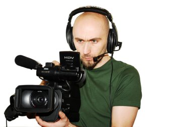 Cameraman clipart