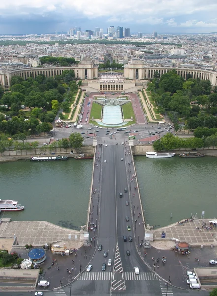 From Eiffel tower — Stock Photo, Image