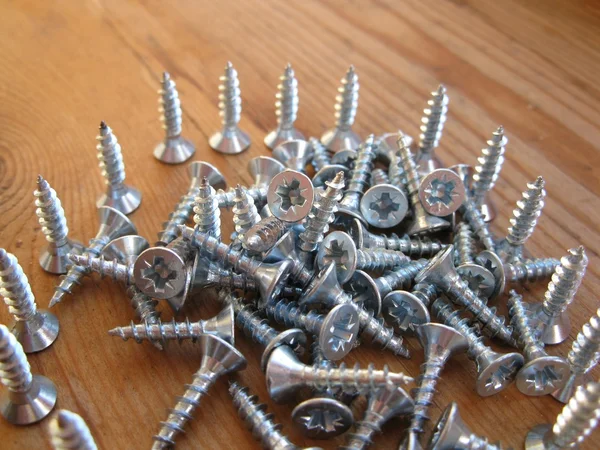 Figure from screws — Stock Photo, Image