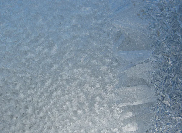 雪上冬季窗口模式 — 图库照片