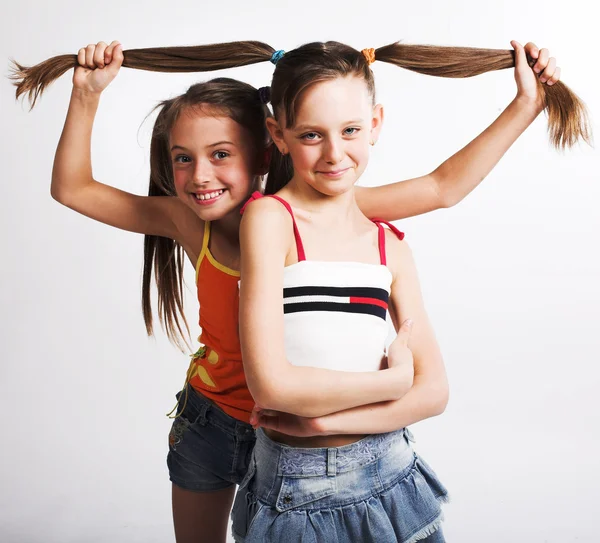 Két kislány — Stock Fotó