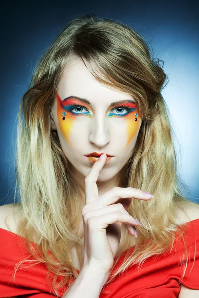 Creative makeup. — Stock Photo, Image