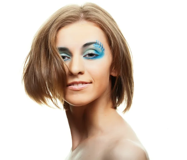 Kreatives Make-up. — Stockfoto