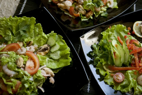 Salat. japanisches Essen. — Stockfoto