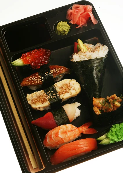 Japán tradicionális sushi — Stock Fotó