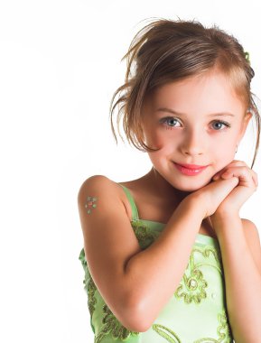 A little girl clipart