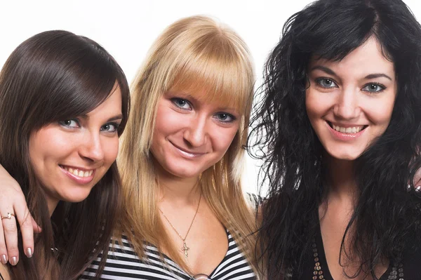 Three teen girls — Stock Photo, Image