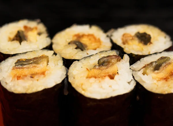 Sortiment an japanischem Sushi — Stockfoto