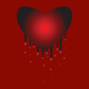 Heart pain clipart