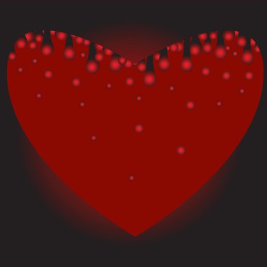 Heart to bleed clipart