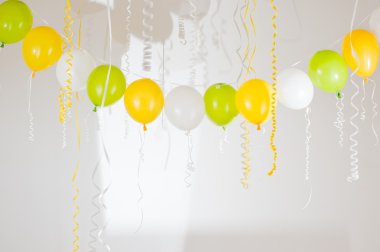 Parti balonları arka plan