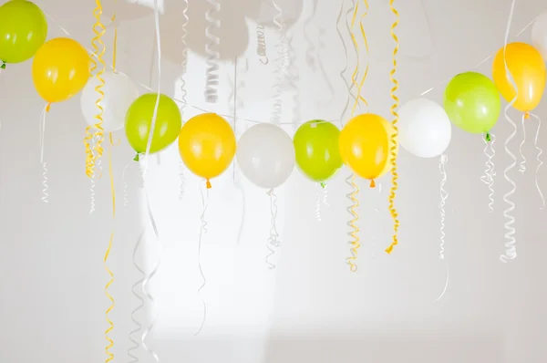 Party balloons background — Stock Photo, Image