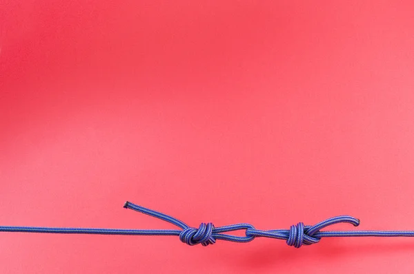 Blue knot — Stock Photo, Image