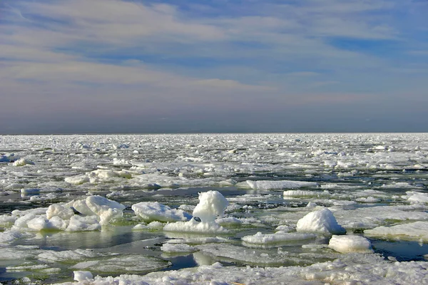 Winter zee — Stockfoto