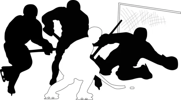 Hokej — Stockový vektor