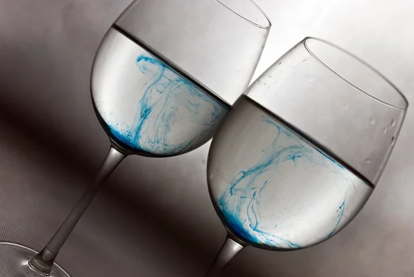 Синее вино — стоковое фото