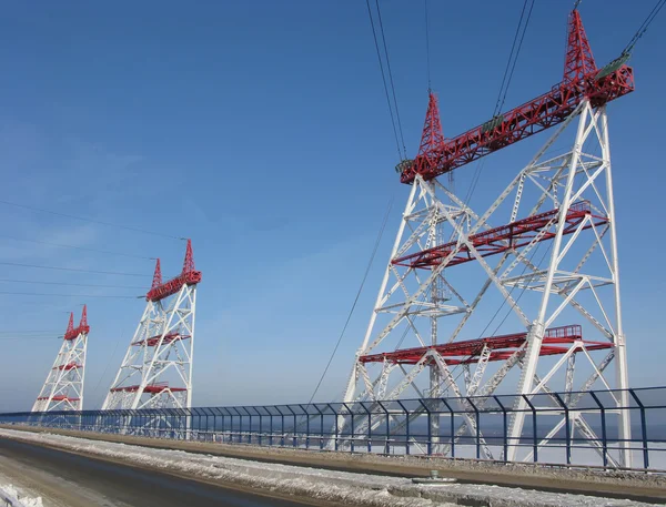 yüksek gerilim destek.