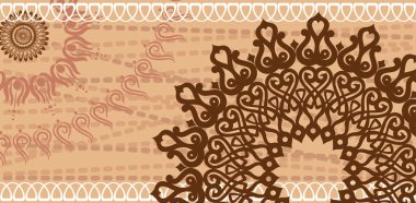 Chocolate postcard clipart