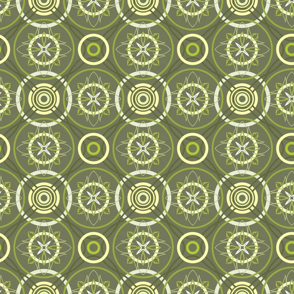 绿色的无缝纹理 — 图库矢量图片