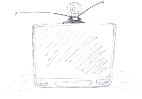 TV sketch — Stock Photo, Image