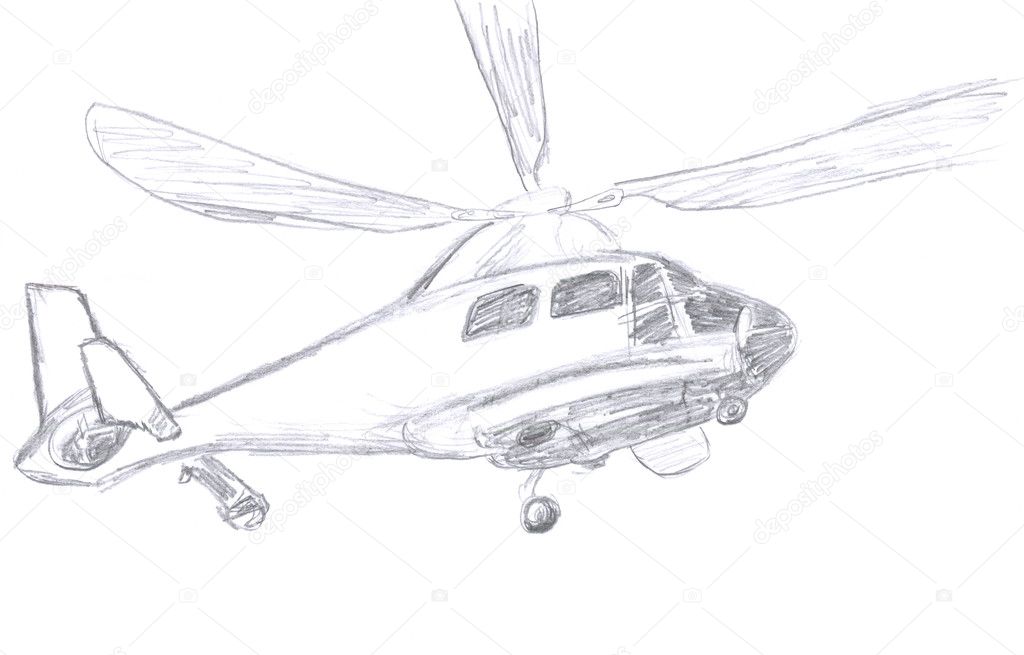 Helicopter sketch