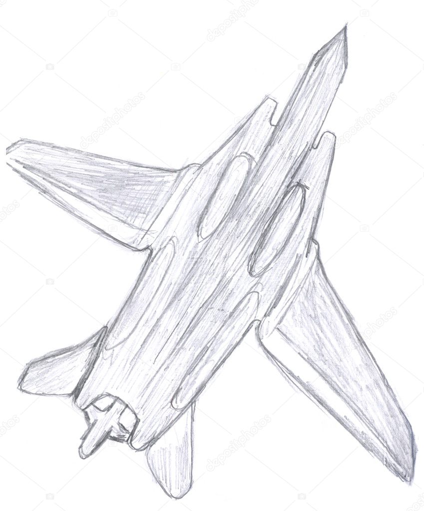 Share more than 194 fighter plane sketch latest