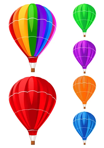 Balloons collection — Stock Vector
