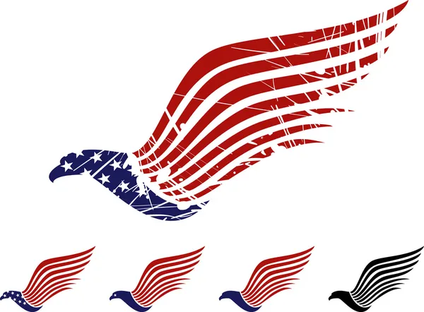 Símbolo de águia americana — Vetor de Stock