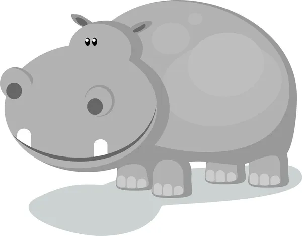 Hipopopotam — Wektor stockowy