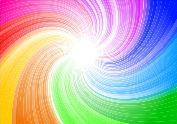 Torsion de couleur — Image vectorielle